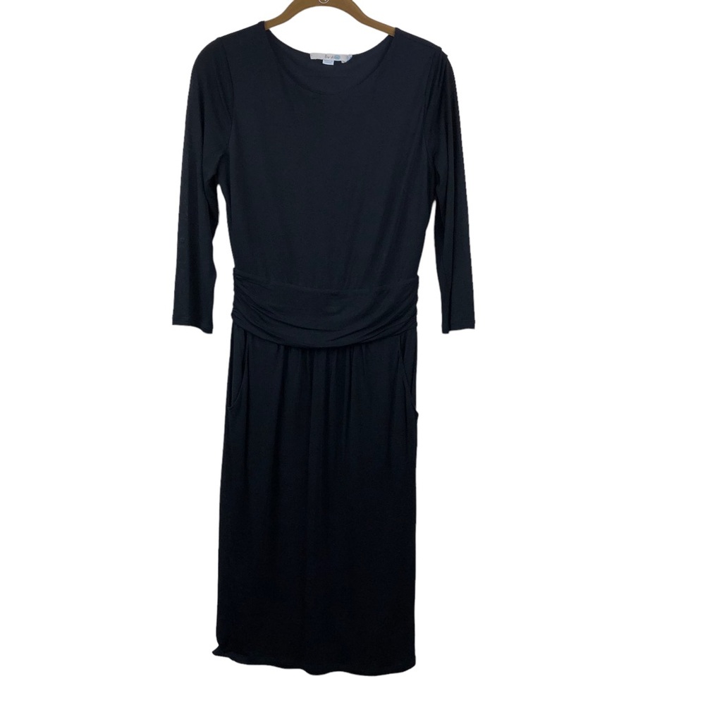 Boden Jersey Dress Black Size 4